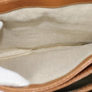 GUCCI GG Canvas Shoulder Bag Beige Gold 257024 Auth BA2928-20