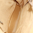 CHANEL COCO Mark Backpack Lamb Skin Beige Silver CC Auth BA2935-17