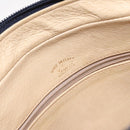 GUCCI GG Supreme Shoulder Bag PVC Navy Gold Auth BA2941-16