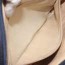 GUCCI GG Supreme Shoulder Bag PVC Navy Gold Auth BA2941-20