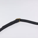 GUCCI GG Supreme Shoulder Bag PVC Navy Gold Auth BA2941-8