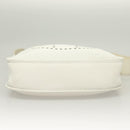 HERMES Evelyn 1 GM Shoulder Bag Togo leather White Auth BA2943-9