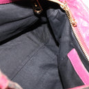 Chloe Etel Hand Bag Leather 2way Pink Gold Auth BA2946-19