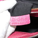 Chloe Etel Hand Bag Leather 2way Pink Gold Auth BA2946-12