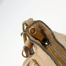 Chloe Etel Hand Bag Leather 2way Pink Gold Auth BA2946-12