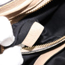 Chloe Etel Hand Bag Leather 2way Pink Gold Auth BA2946-28