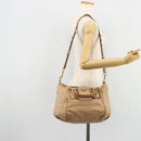 Chloe Etel Hand Bag Leather 2way Pink Gold Auth BA2946-29