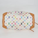 LOUIS VUITTON Monogram Multicolor Ursula Tote Bag White M40123 LV Auth BA2955-6