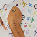 LOUIS VUITTON Monogram Multicolor Ursula Tote Bag White M40123 LV Auth BA2955-9