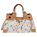LOUIS VUITTON Monogram Multicolor Ursula Tote Bag White M40123 LV Auth BA2955-13