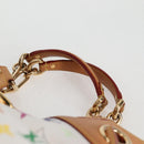 LOUIS VUITTON Monogram Multicolor Ursula Tote Bag White M40123 LV Auth BA2955-14