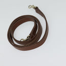 Burberrys Hand Bag Leather 2way Brown Gold Auth BA2959-21