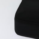 Salvatore Ferragamo Hand Bag Nylon 2way Black Silver Auth BA2963-16