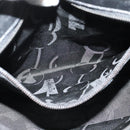 Salvatore Ferragamo Hand Bag Nylon 2way Black Silver Auth BA2963-20