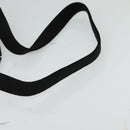 Salvatore Ferragamo Hand Bag Nylon 2way Black Silver Auth BA2963-9