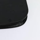 MCM Vicetos Logogram Shoulder Bag PVC Black Gold Auth BA2965-13