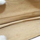 MCM Vicetos Logogram Shoulder Bag PVC Black Gold Auth BA2965-21