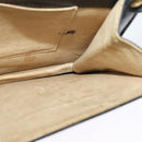 MCM Vicetos Logogram Shoulder Bag PVC Black Gold Auth BA2965-22