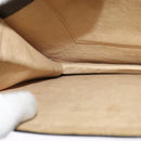 MCM Vicetos Logogram Shoulder Bag PVC Black Gold Auth BA2965-23