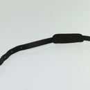 MCM Vicetos Logogram Shoulder Bag PVC Black Gold Auth BA2965-8