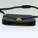 MCM Vicetos Logogram Shoulder Bag PVC Black Gold Auth BA2965-9