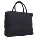 PRADA Hand Bag Nylon Navy Auth BA297-1