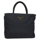 PRADA Hand Bag Nylon Navy Auth BA297-13