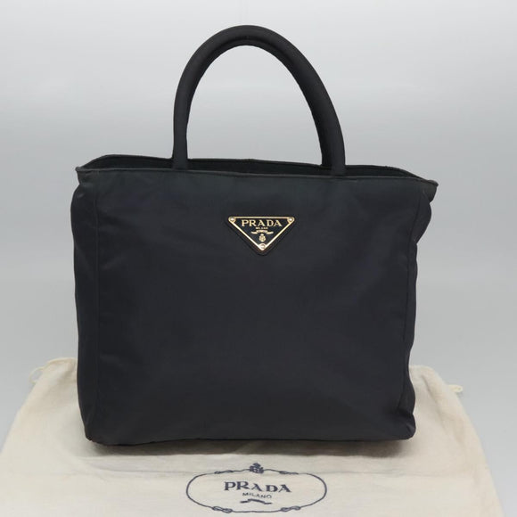 PRADA Hand Bag Nylon Navy Auth BA297