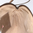 GUCCI GG Supreme Web Sherry Line Bag PVC Beige Gold 904 02 047 Auth BA2977-18