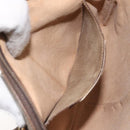 GUCCI GG Supreme Web Sherry Line Bag PVC Beige Gold 904 02 047 Auth BA2977-20