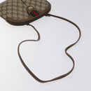 GUCCI GG Supreme Web Sherry Line Bag PVC Beige Gold 904 02 047 Auth BA2977-7