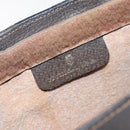 GUCCI GG Supreme Web Sherry Line Clutch Bag PVC Beige 89 01 002 Auth BA2979-8