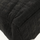 Christian Dior Canage Hand Bag Nylon Black Gold Auth BA2985-13