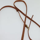 MCM Logogram Vicetos Shoulder Bag PVC Leather Brown Gold Auth BA2990-8