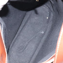 BURBERRY Nova Check Hand Bag PVC Beige Gold Auth BA2995V-15