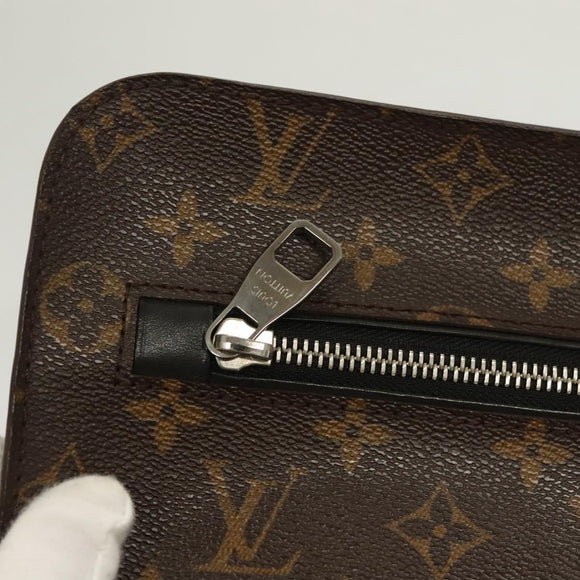 LOUIS VUITTON Monogram Portfolio Clutch Bag M40301 LV Auth BA2998