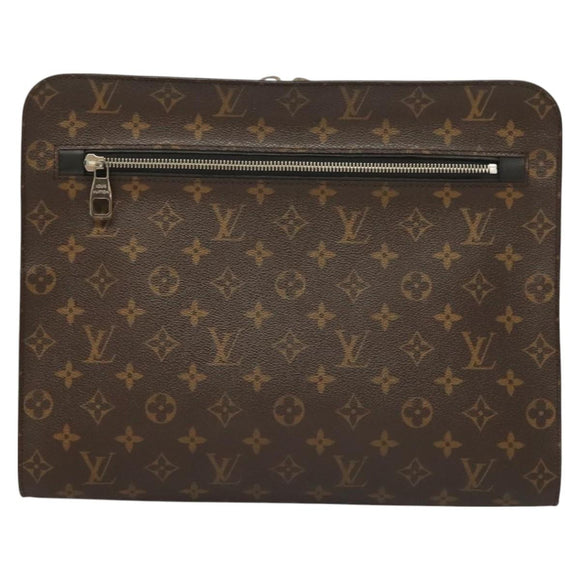 LOUIS VUITTON Monogram Portfolio Clutch Bag M40301 LV Auth BA2998
