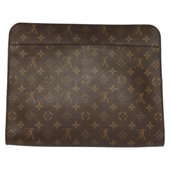 LOUIS VUITTON Monogram Portfolio Clutch Bag M40301 LV Auth BA2998