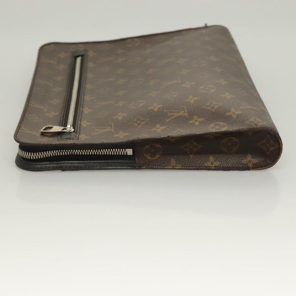 LOUIS VUITTON Monogram Portfolio Clutch Bag M40301 LV Auth BA2998