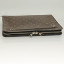 LOUIS VUITTON Monogram Portfolio Clutch Bag M40301 LV Auth BA2998-5