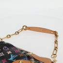 LOUIS VUITTON Monogram Multicolor Judy MM Bag 2Way Black M40256 LV Auth BA3006V-8
