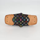 LOUIS VUITTON Monogram Multicolor Judy MM Bag 2Way Black M40256 LV Auth BA3006V-5