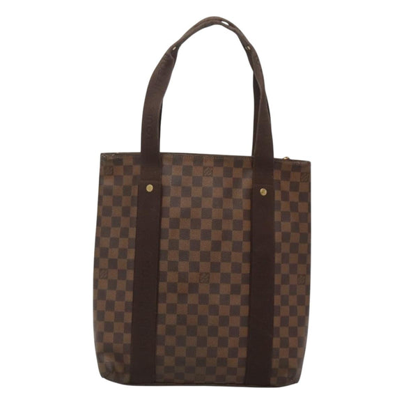 LOUIS VUITTON Damier Ebene Kababobur Tote Bag N52006 LV Auth BA3010