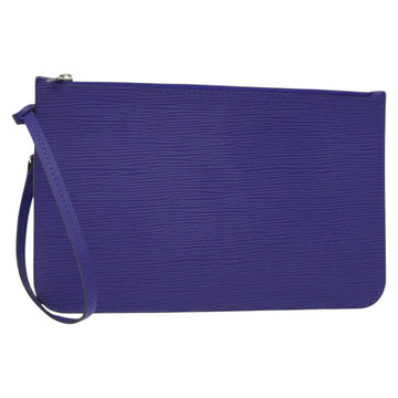 LOUIS VUITTON Epi Neverfull MM Pouch Fig LV Auth BA3013