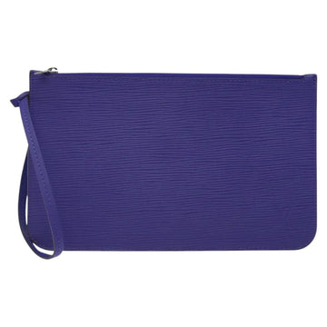 LOUIS VUITTON Epi Neverfull MM Pouch Fig LV Auth BA3013 - 0