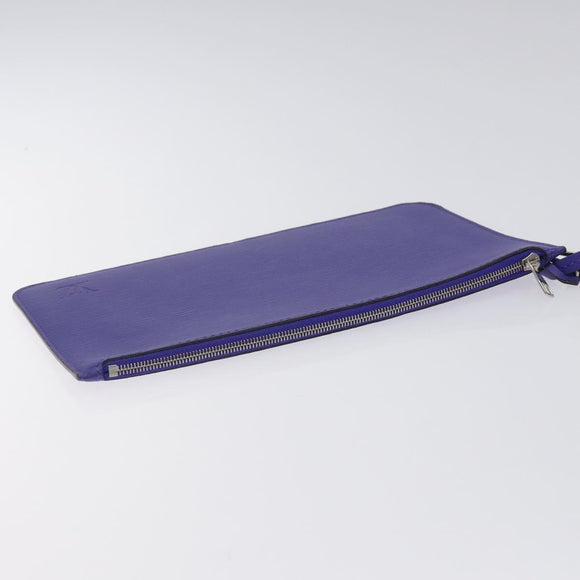 LOUIS VUITTON Epi Neverfull MM Pouch Fig LV Auth BA3013