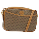 GUCCI Micro GG Supreme Shoulder Bag PVC Beige Gold 007 904 0095 Auth BA3014-1