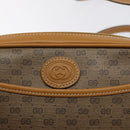 GUCCI Micro GG Supreme Shoulder Bag PVC Beige Gold 007 904 0095 Auth BA3014-15