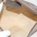 GUCCI GG Supreme Web Sherry Line Clutch Bag PVC Beige 63 01 012 Auth BA3015-14