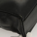 Salvatore Ferragamo Vala Tote Bag Leather Navy Gold Auth BA3020-12